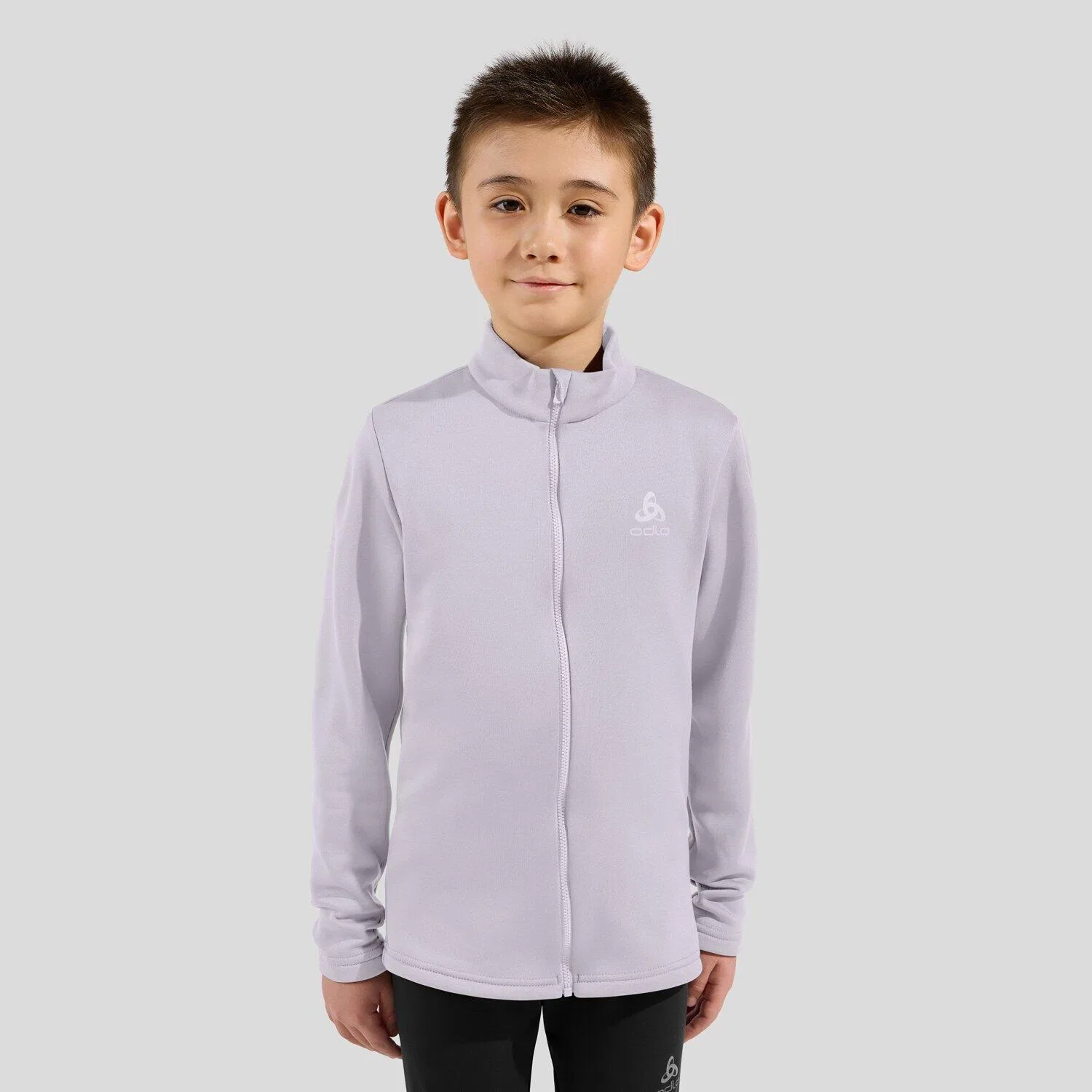 Детская флисовая куртка с длинным рукавом Berra FZ Mid Layer Odlo, Rosa — фото 3