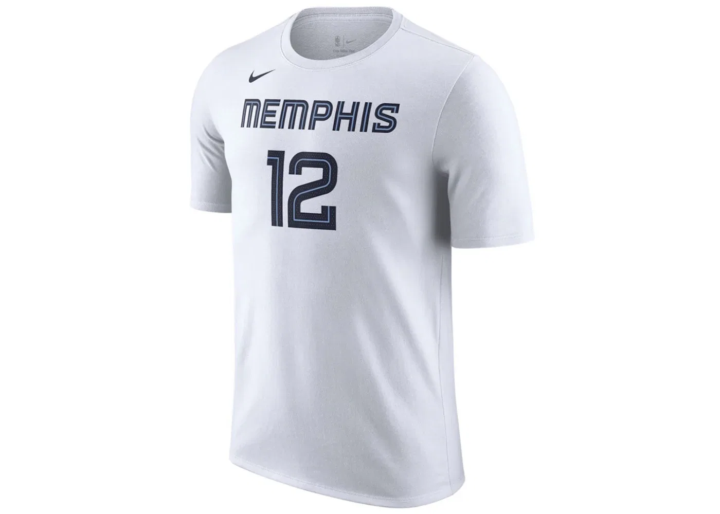 Мужская футболка с принтом Ja Morant Nike, White/Blue