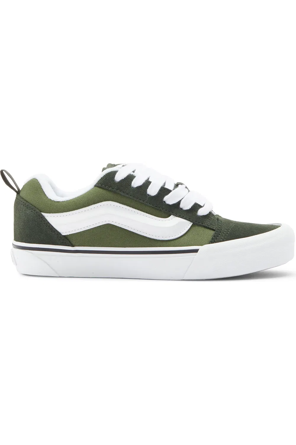 Кроссовки детские утолщенные Knu Skool Vans, Pine Forest — фото 3