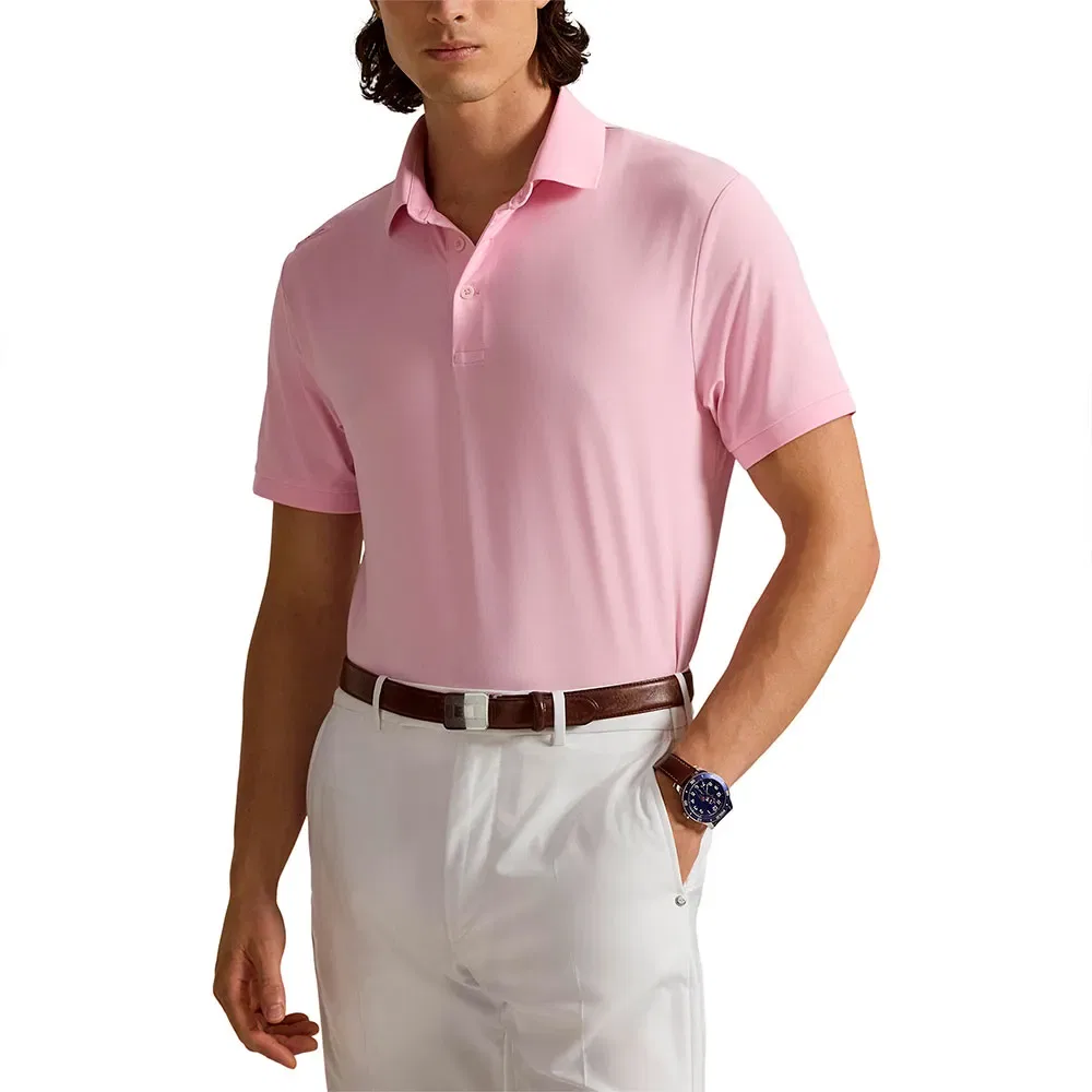 Поло с коротким рукавом Polo Ralph Lauren, розовый