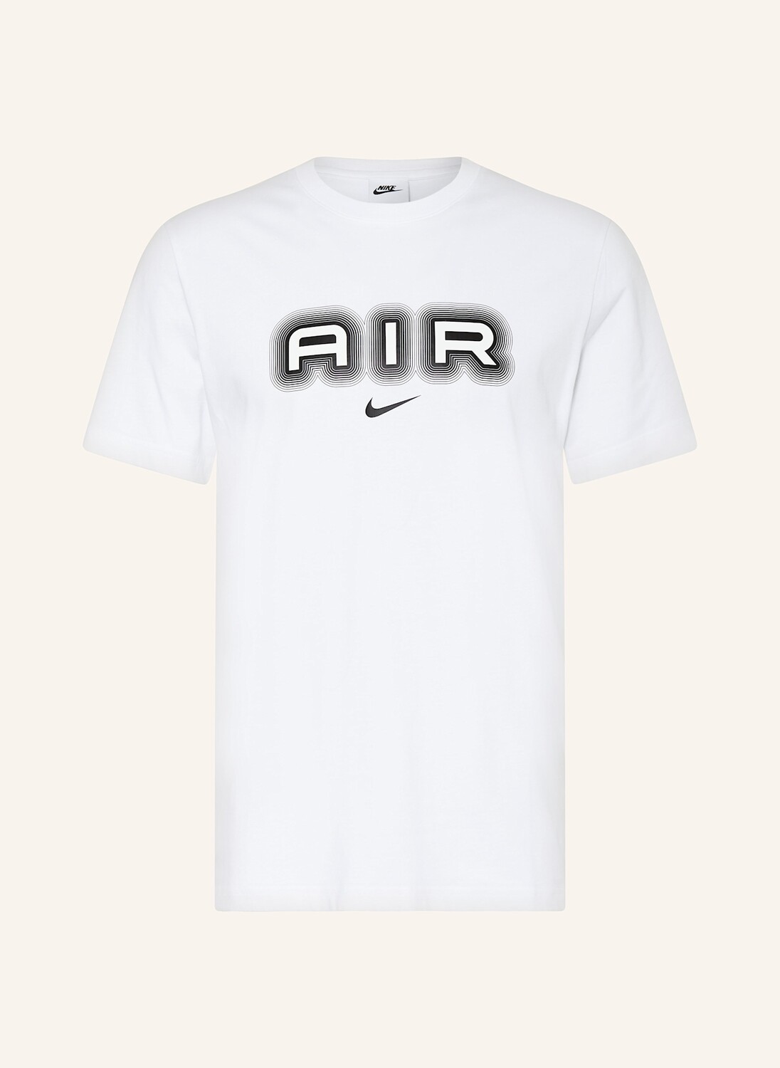 

Футболка аир Nike, белый/черный