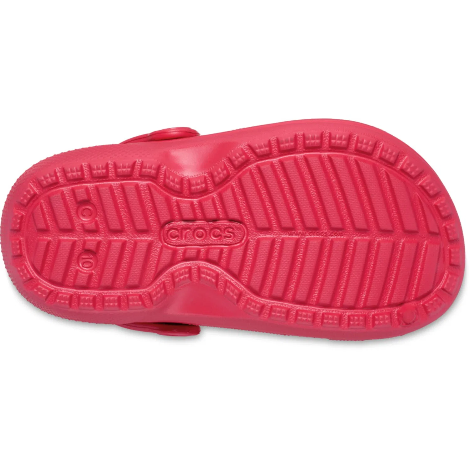 Детские зимние клоги с меховой подкладкой Crocs, Pink — фото 3