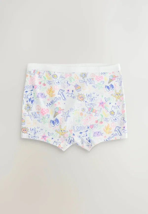 Трусы с принтом Stampy 5 pack, Next, Navy Blue, темно-синий — фото 3