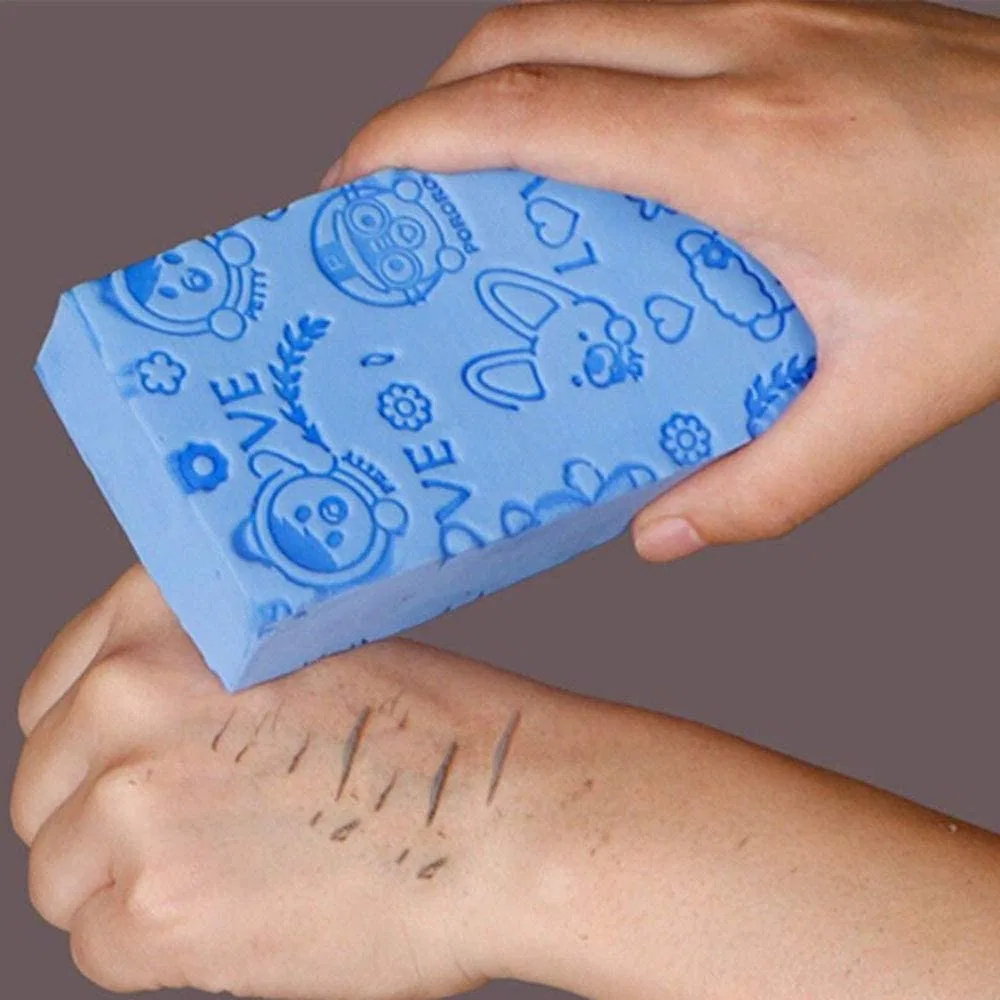 Мочалка для душа эксфолиирующая, Nihexo, 3 штуки