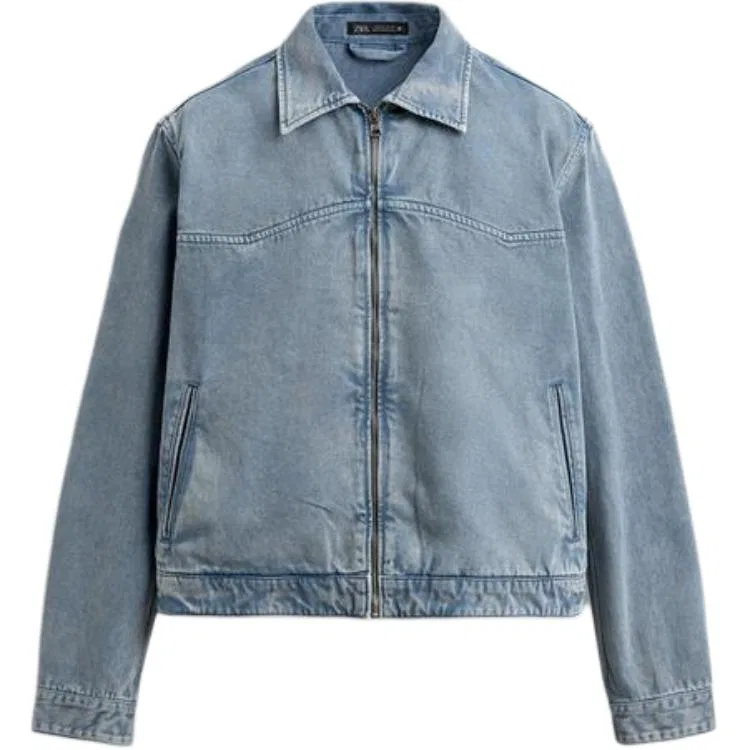 Детская куртка с лацканами Sky Blue ZARA, Sky Blue