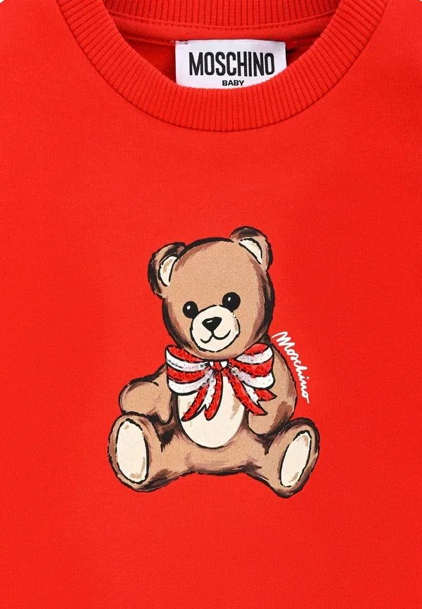 Толстовка Moschino, красный — фото 3