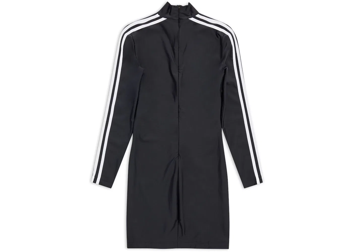 Женское платье с длинным рукавом Balenciaga x Adidas Long Sleeve Mini Dress, Black — фото 2
