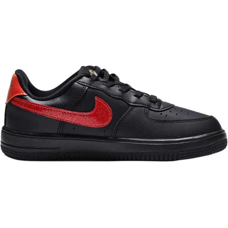Детские кроссовки для скейтбординга с принтом Nike, Yellow Black Red — фото 3