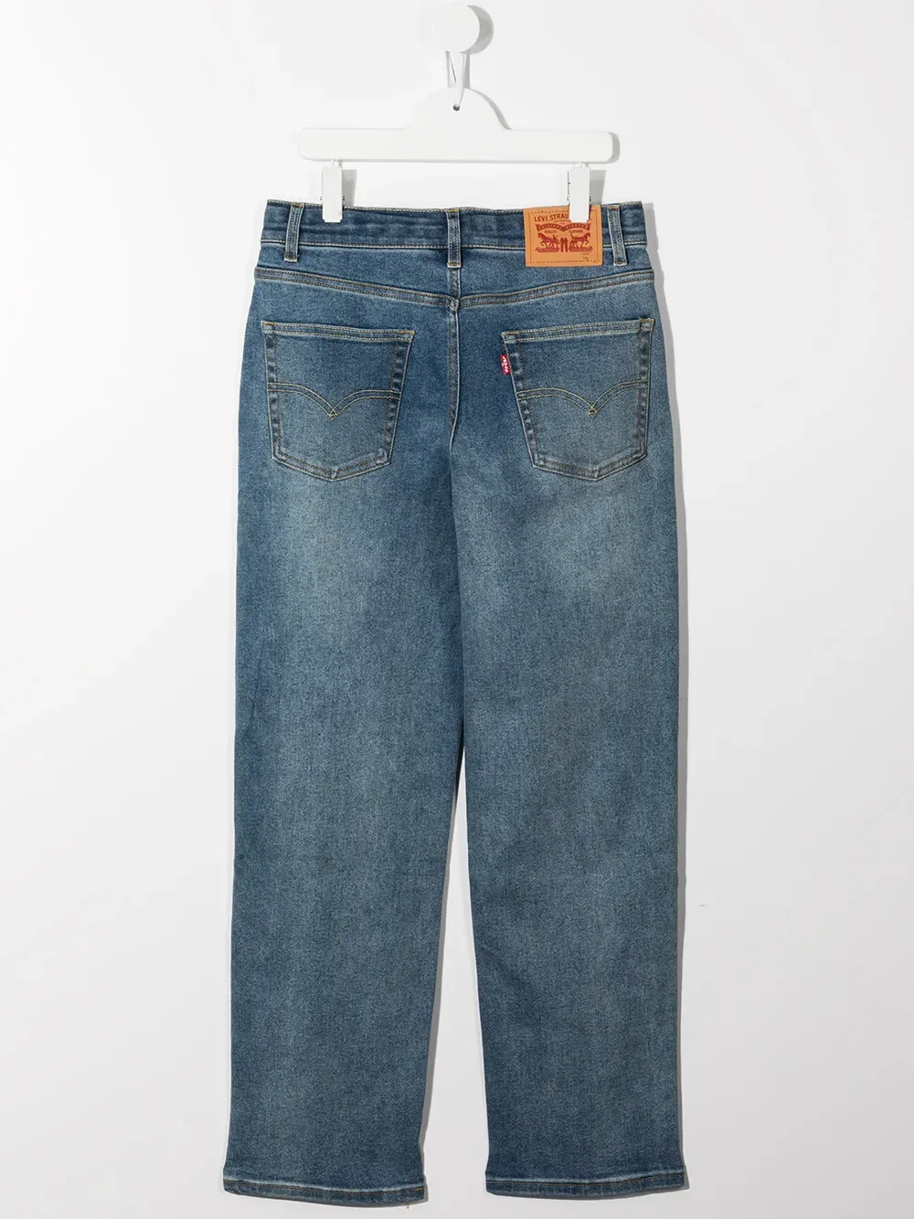 Джинсы прямые Teen Levi's Kids, цвет Medium Blue — фото 2
