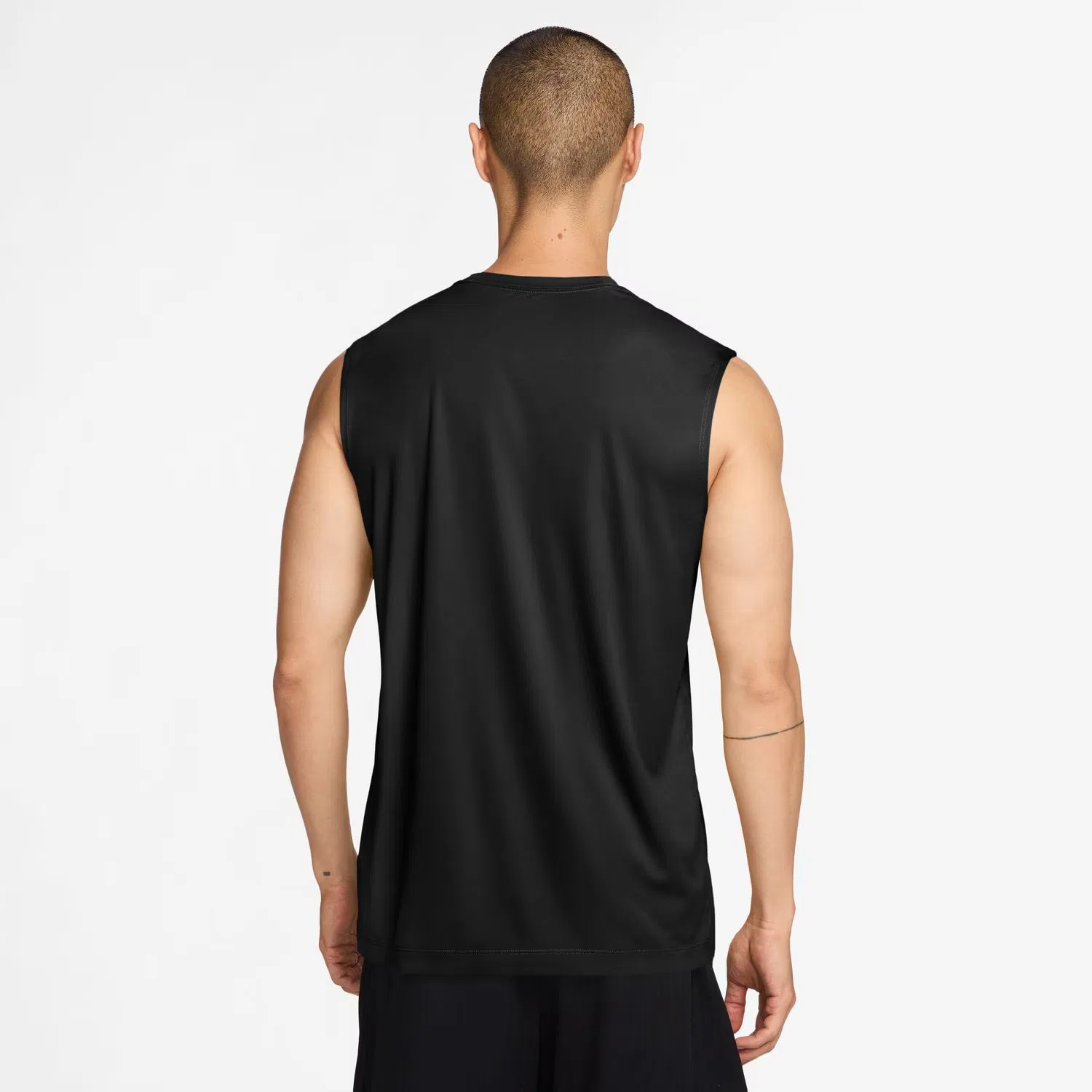 Мужская футболка, M Nk DF Tee Std Slvls Flex, Nike, черный — фото 2