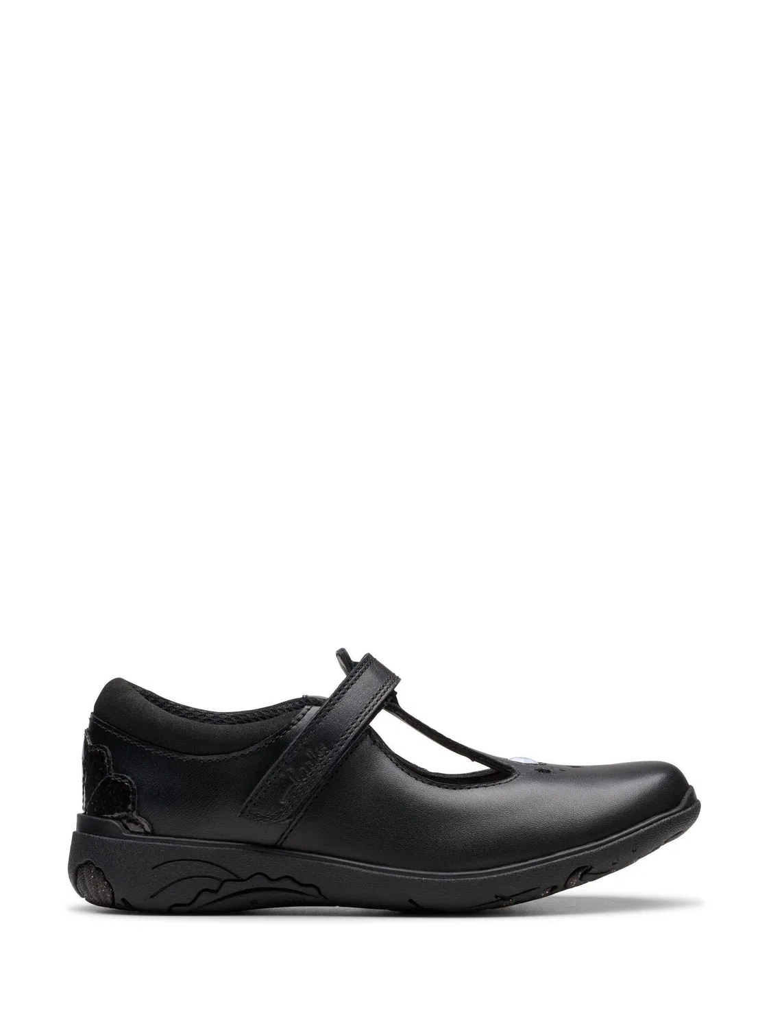 Школьные туфли Relda Gem Clarks, черный