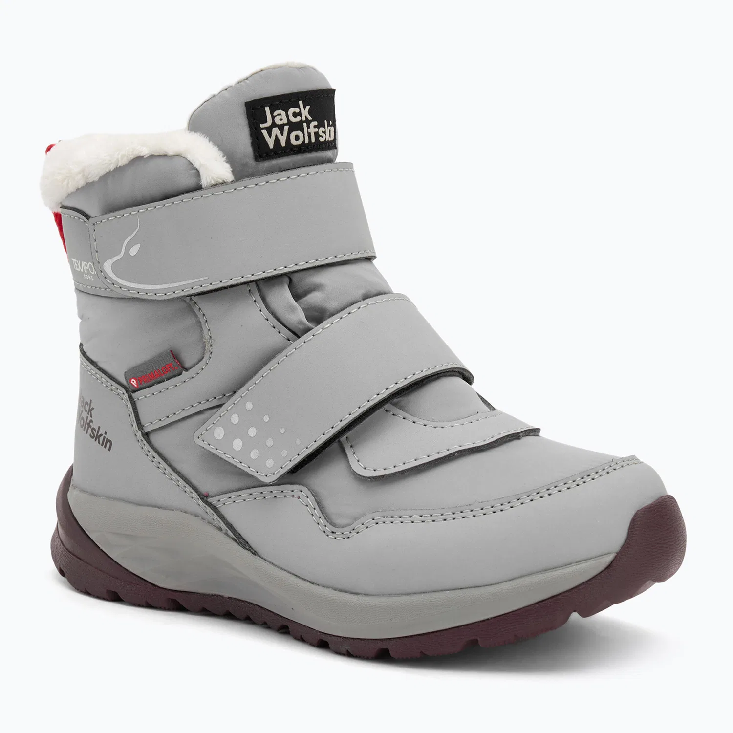 Детские ботинки Polar Bear-B Texapore Mid Vc Jack Wolfskin, Grau