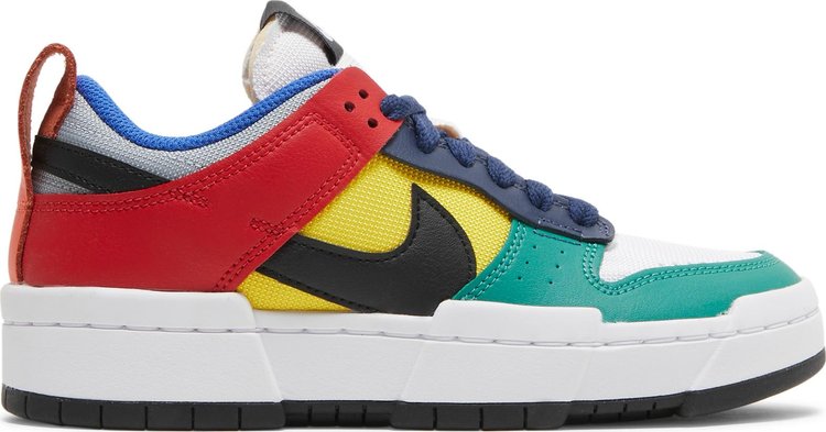 Кроссовки Nike Wmns Dunk Low Disrupt 'Multi-Color', многоцветный - фото