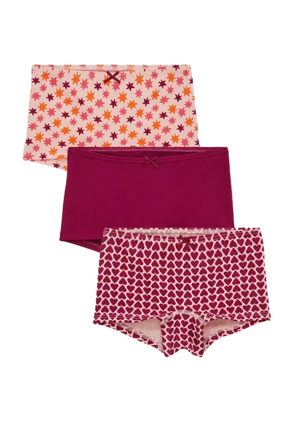 Комплект трусов с принтом Multipack - hipsters We Fashion, Salmon Pink, розовый