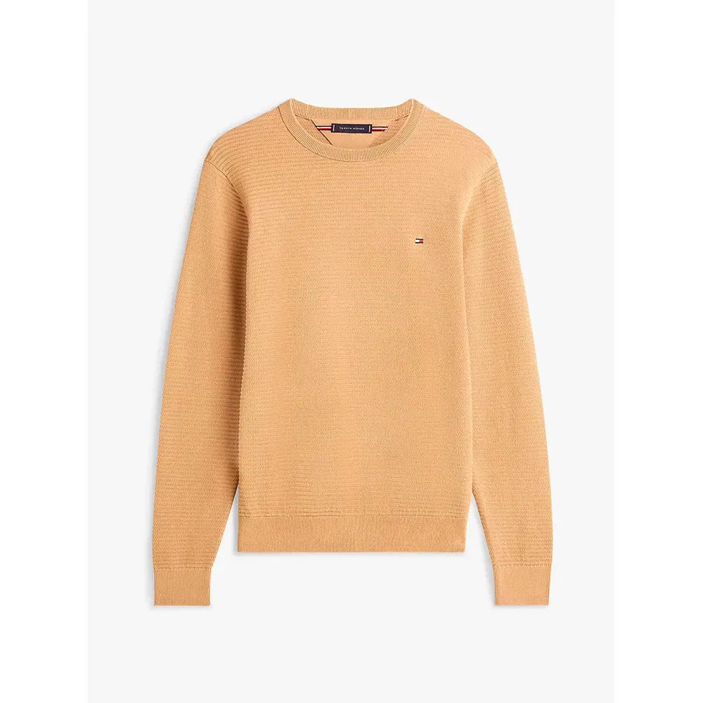 Свитер Seasonal Structure Tommy Hilfiger, оранжевый — фото 3