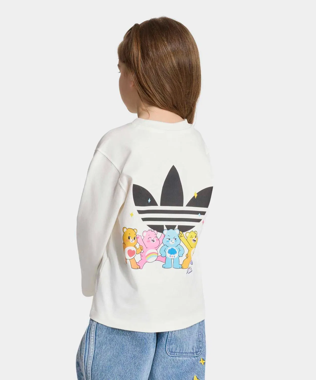 Детская футболка с длинным рукавомCare Bears x Adidas Originals Adidas, White — фото 2