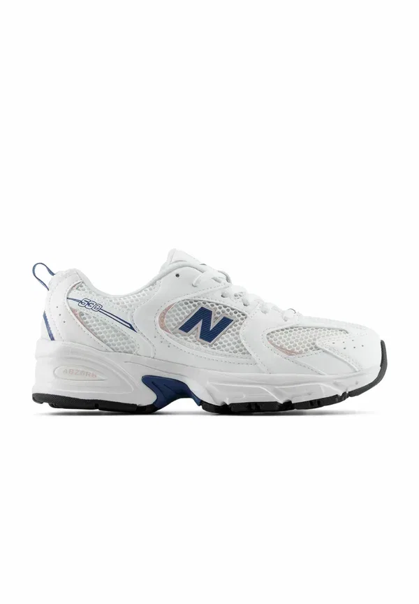Кроссовки с технологией ABZORB New Balance White Magic Blue, белый/синий — фото 4