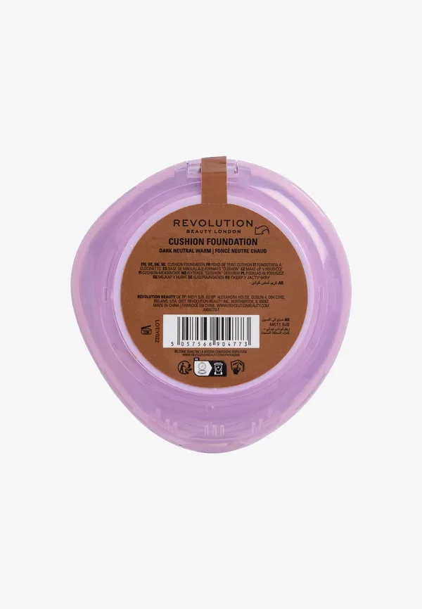 Тональная основа Cushion Foundation, 9 г, Makeup Revolution, цвет dark neutral warm — фото 3
