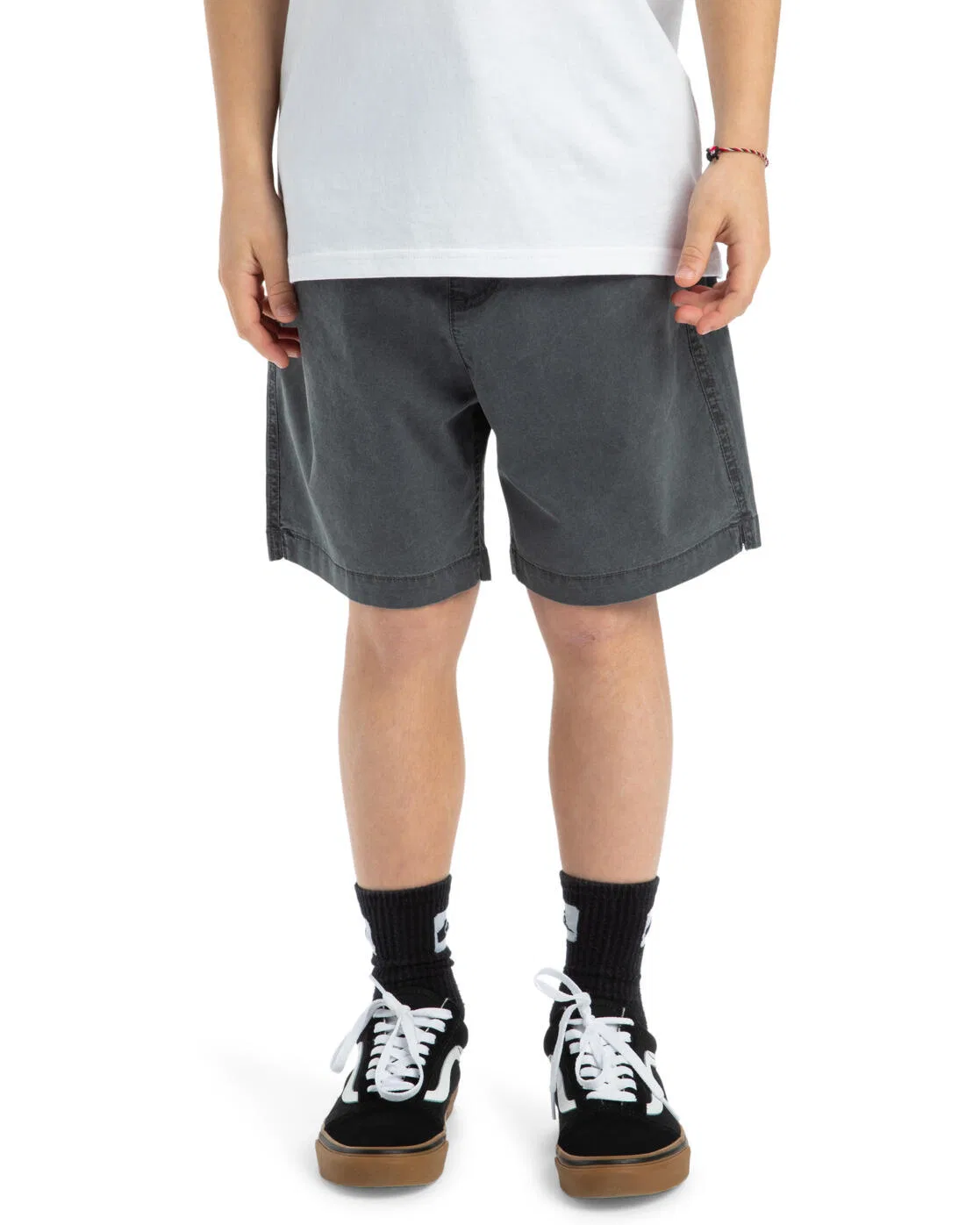 Детские шорты с эластичным поясом TAXER YOUTH 15" Quiksilver, Schwarz