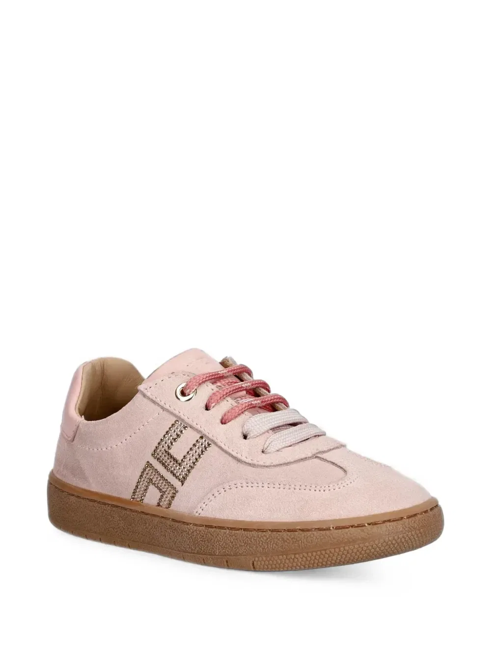 Кроссовки с логотипом Elisabetta Franchi, розовый