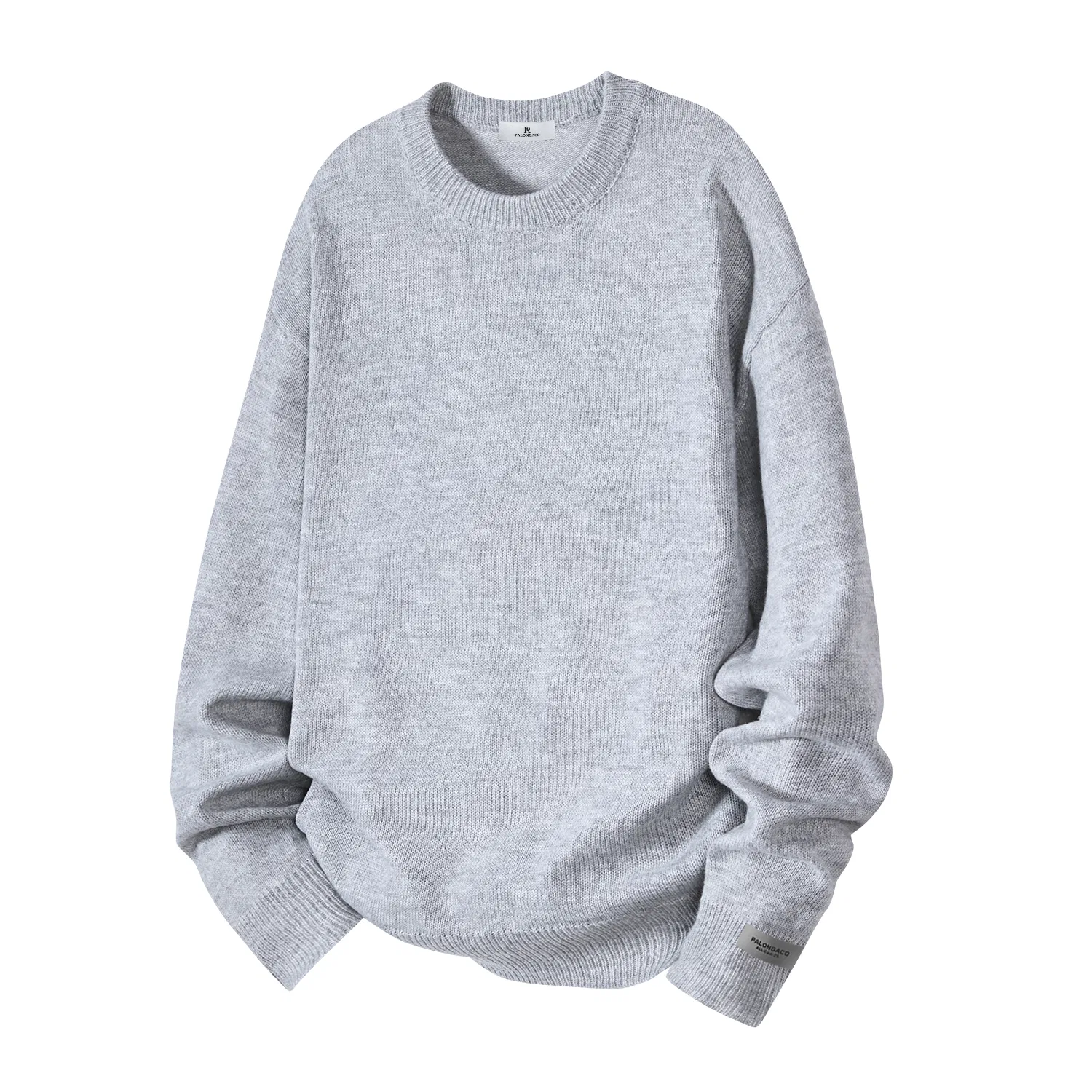 Свитер детский унисекс с круглым вырезом Sweaters Unisex Crew Neck Moderate, PAL ONGACO, Gray