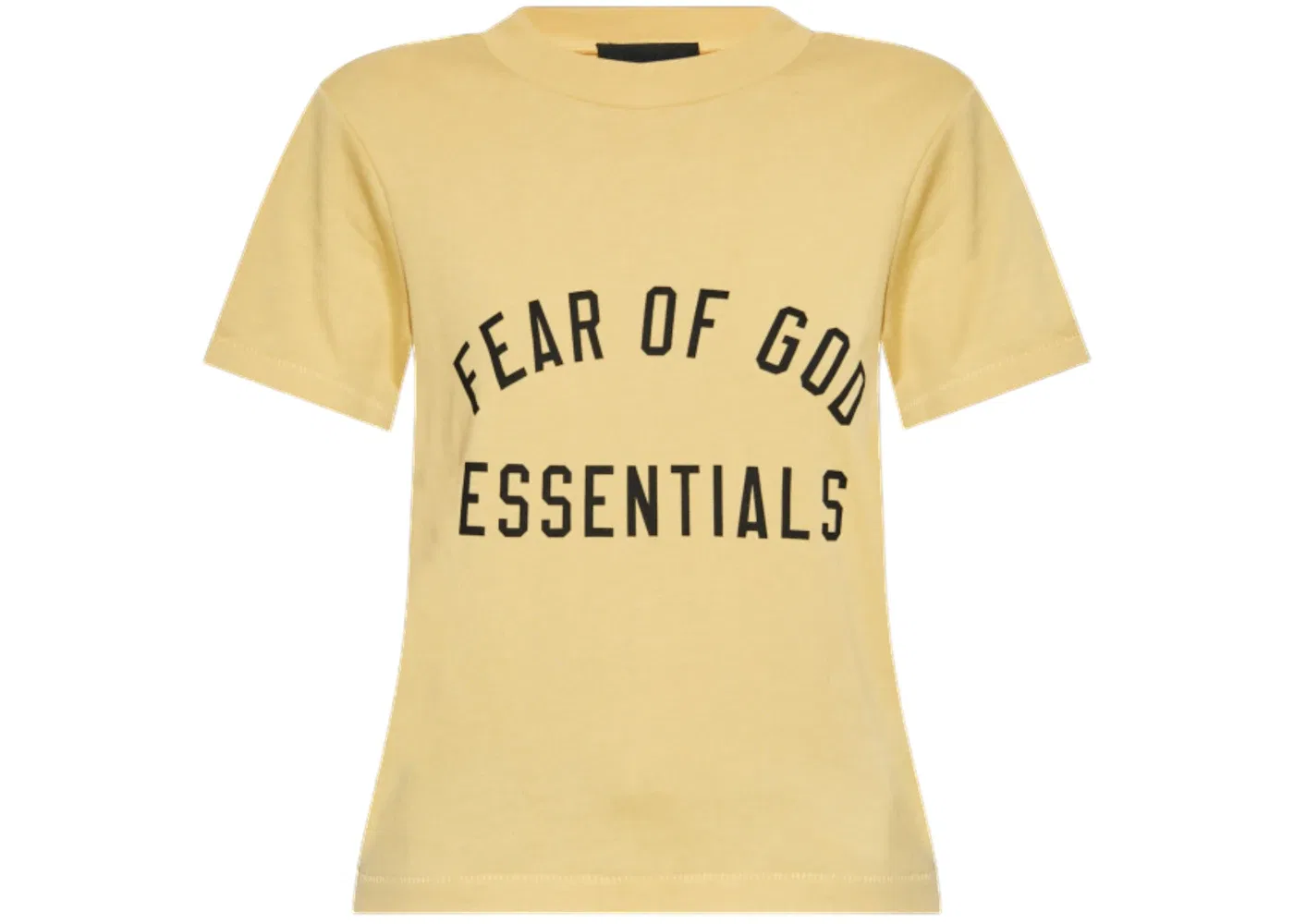 Женская футболка трикотажная Fear of God Essentials T-Shirt, Amber