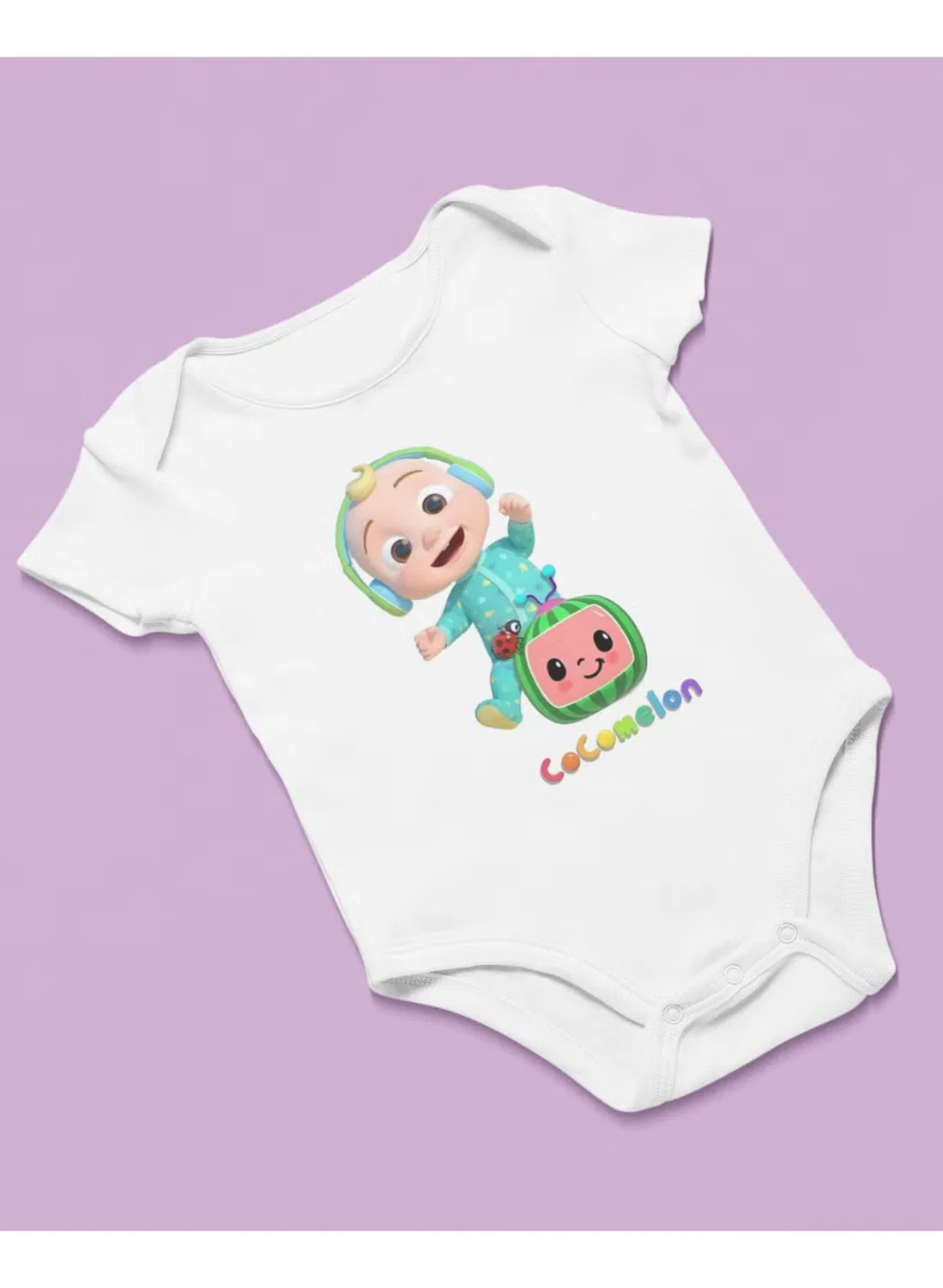 Боди-комбинезон с коротким рукавом Cocomelon baby onesie new design Zoom