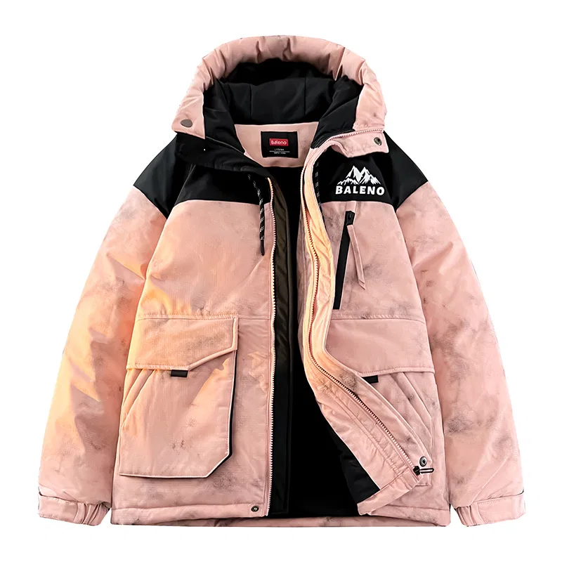Детский пуховик с капюшоном BALENO, Pink