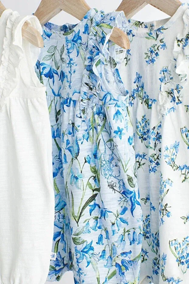 Детский комплект боди-комбинезонов хлопковый Next Baby, Mixed Color — фото 3