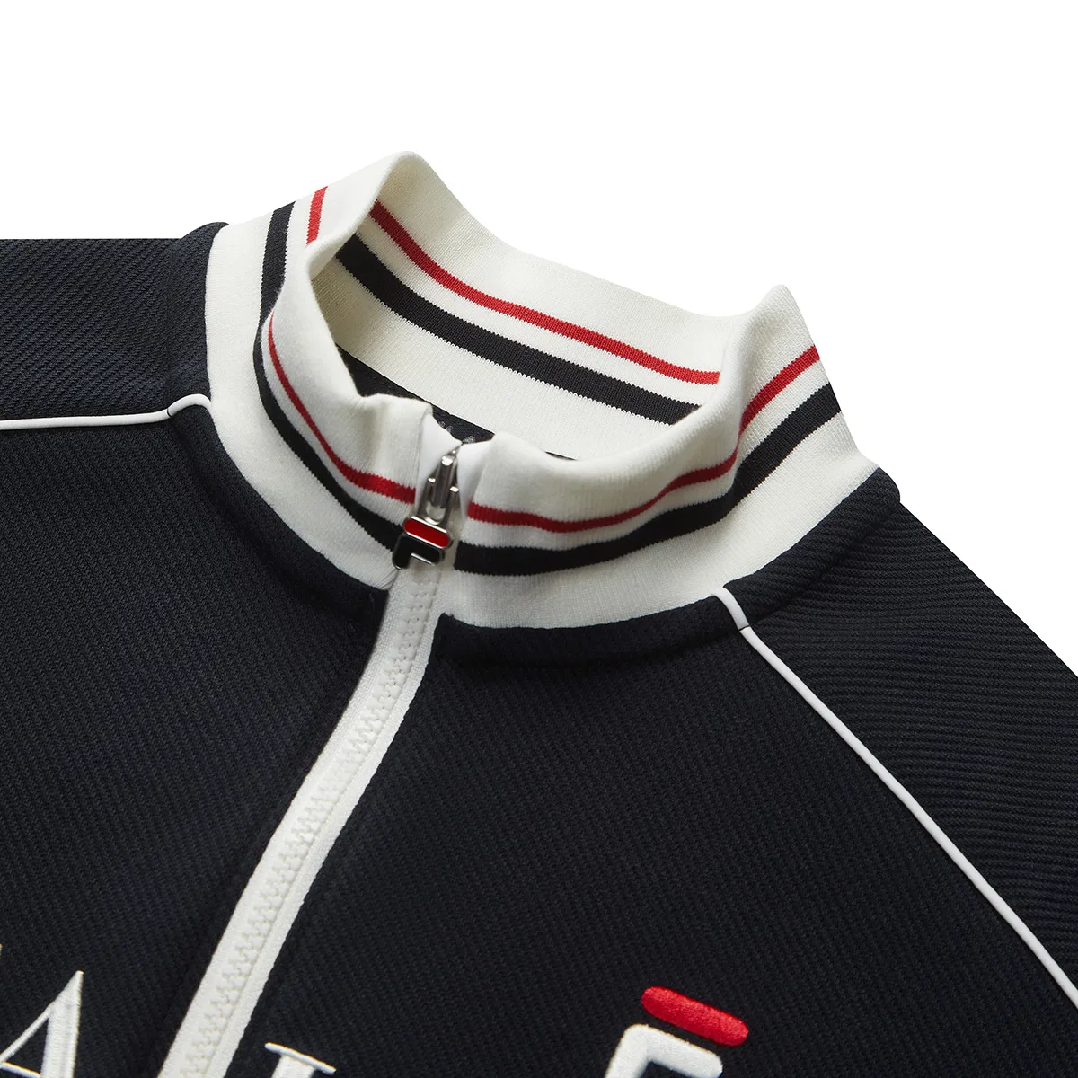 Детская футболка с воротником-поло, с длинным рукавом, Legend Blue, FILA KIDS — фото 4