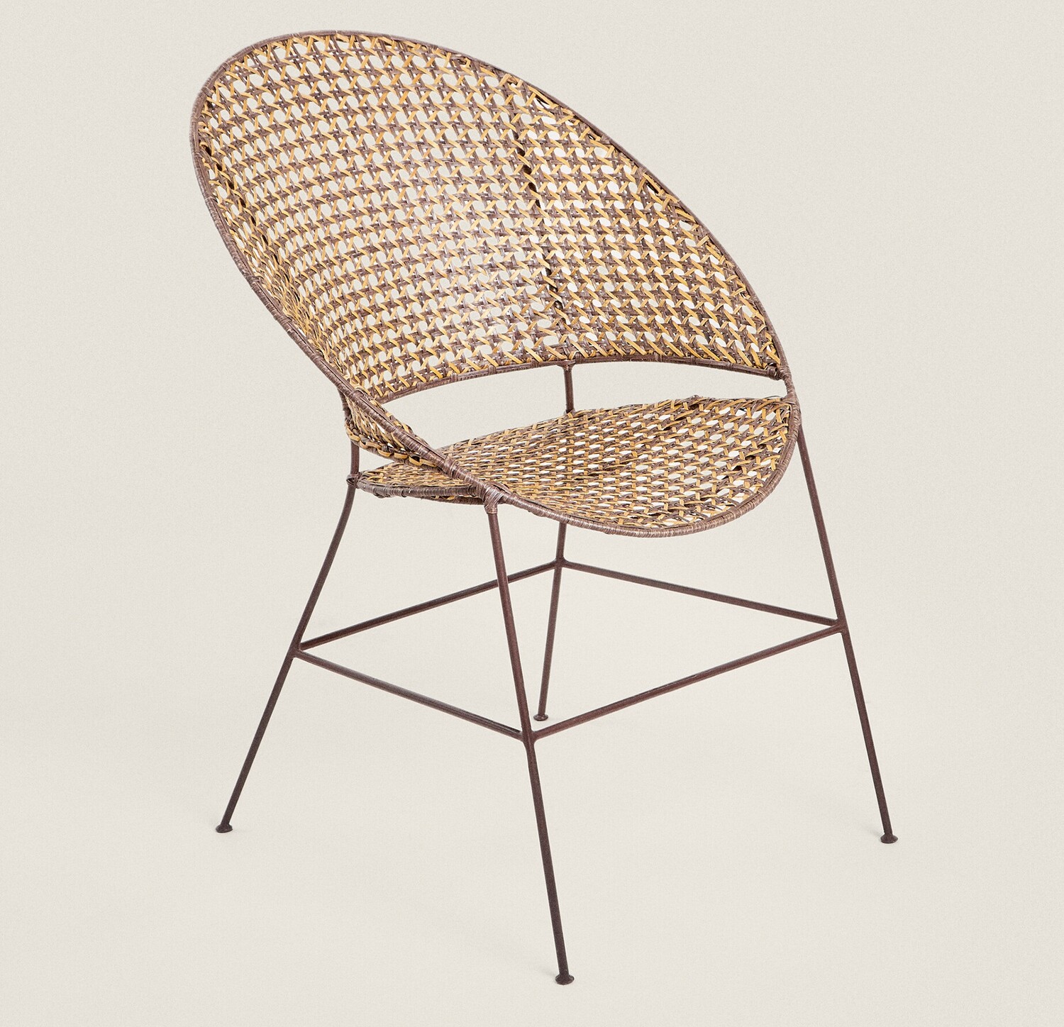

Стул Zara Home Rattan With Metal Structure