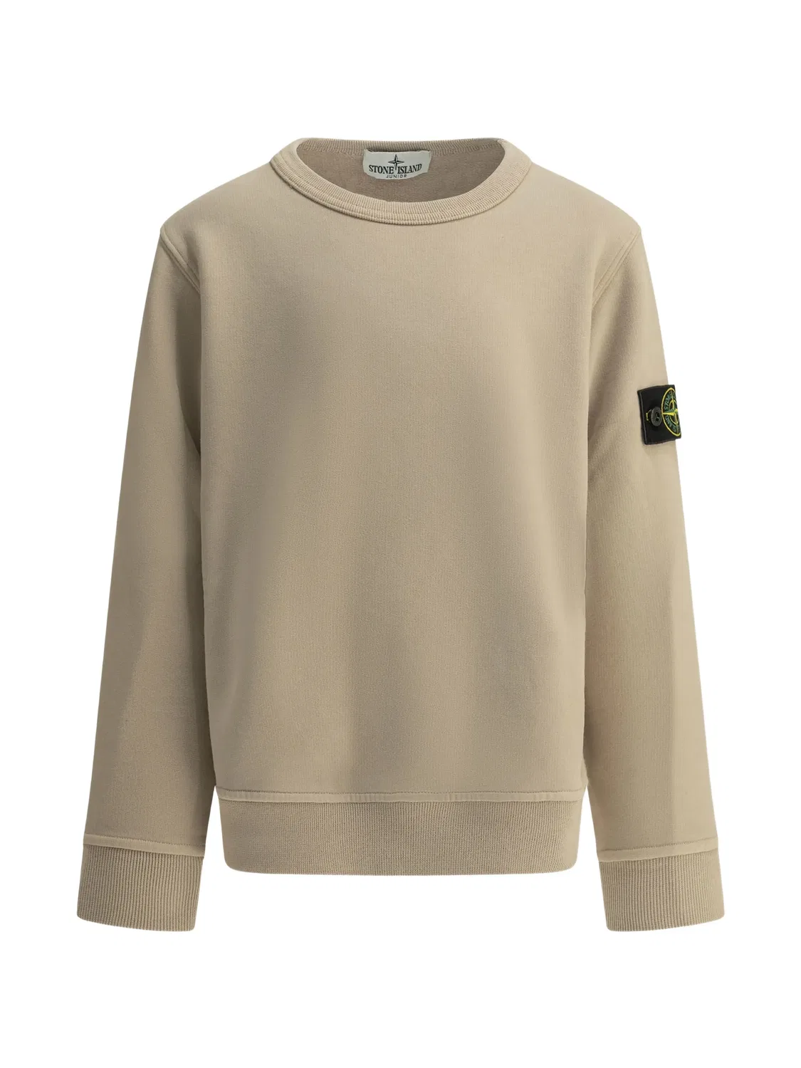 Свитшот в нейтральных тонах Stone Island, нейтральные