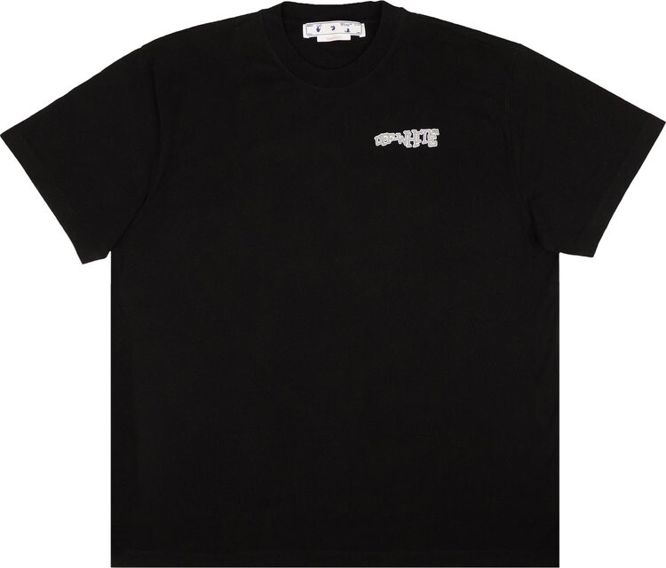 

Футболка Off-White Carlos Arrow Over T-Shirt Black, черный