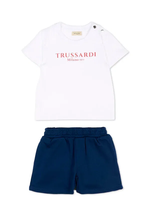 Комплект брюк с принтом Set - tracksuit bottoms Tru Trussardi Junior, белый