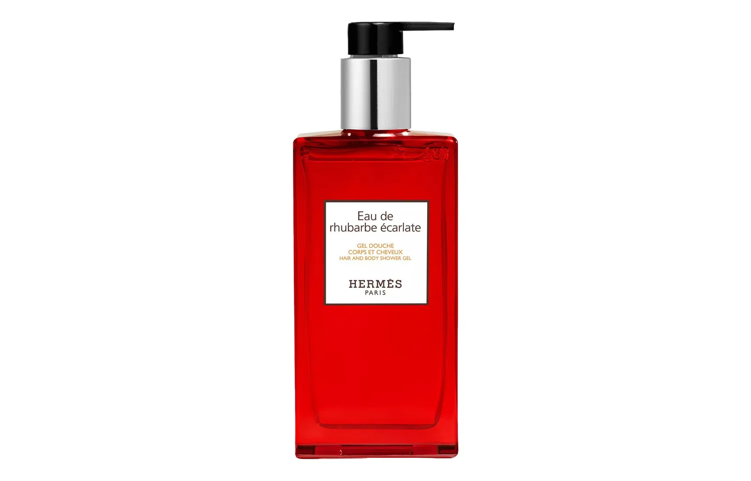 Гель для душа с ароматом Crimson Fire Ginseng, HERMES, 200 мл, Красный — фото 2