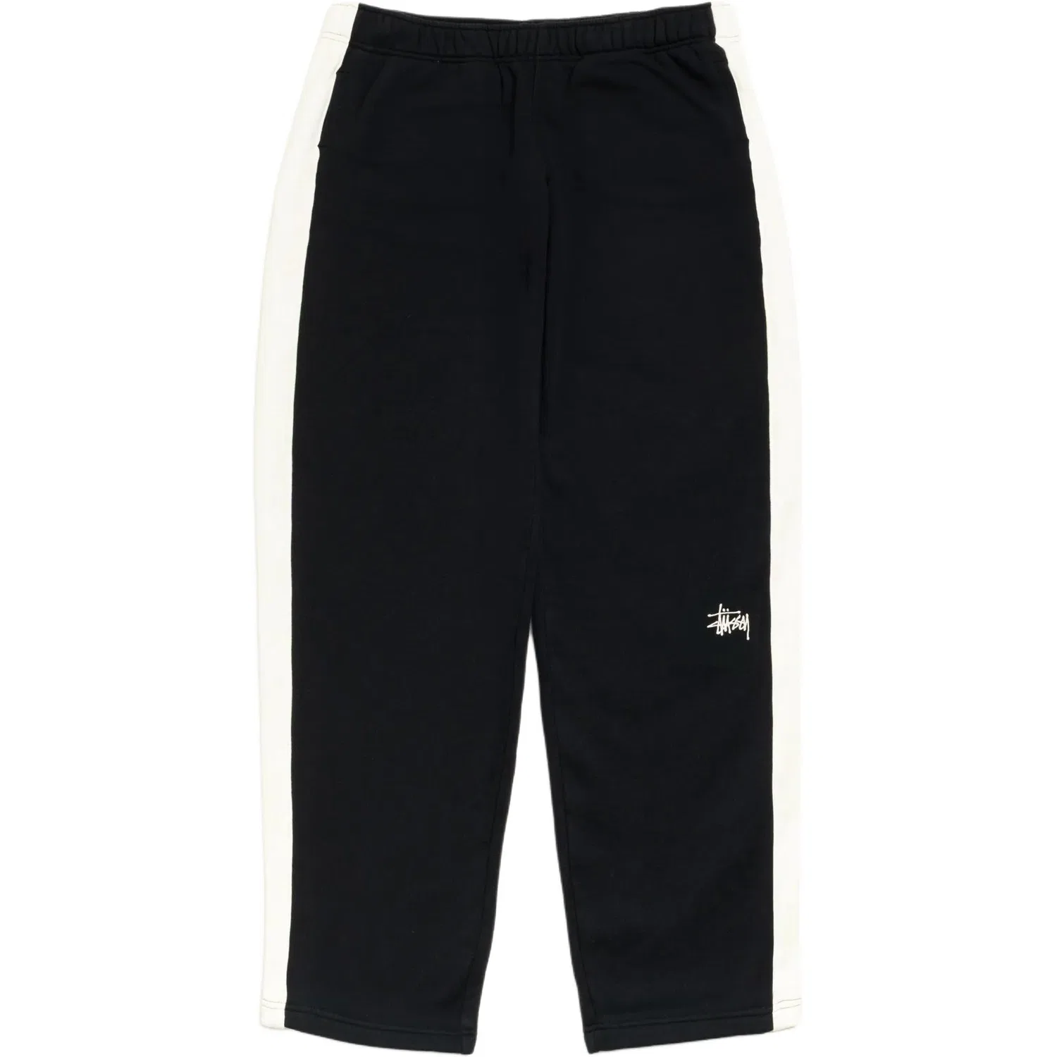 Детские трикотажные спортивные штаны с принтом FW26 Stussy, Black