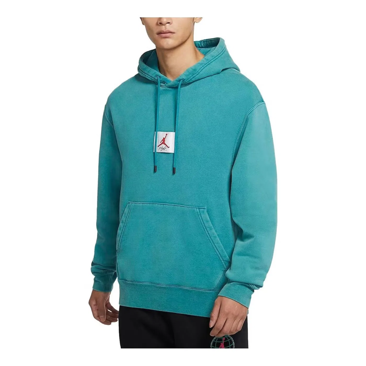 Худи с капюшоном Air Flight Fleece Jordan, бирюзовый