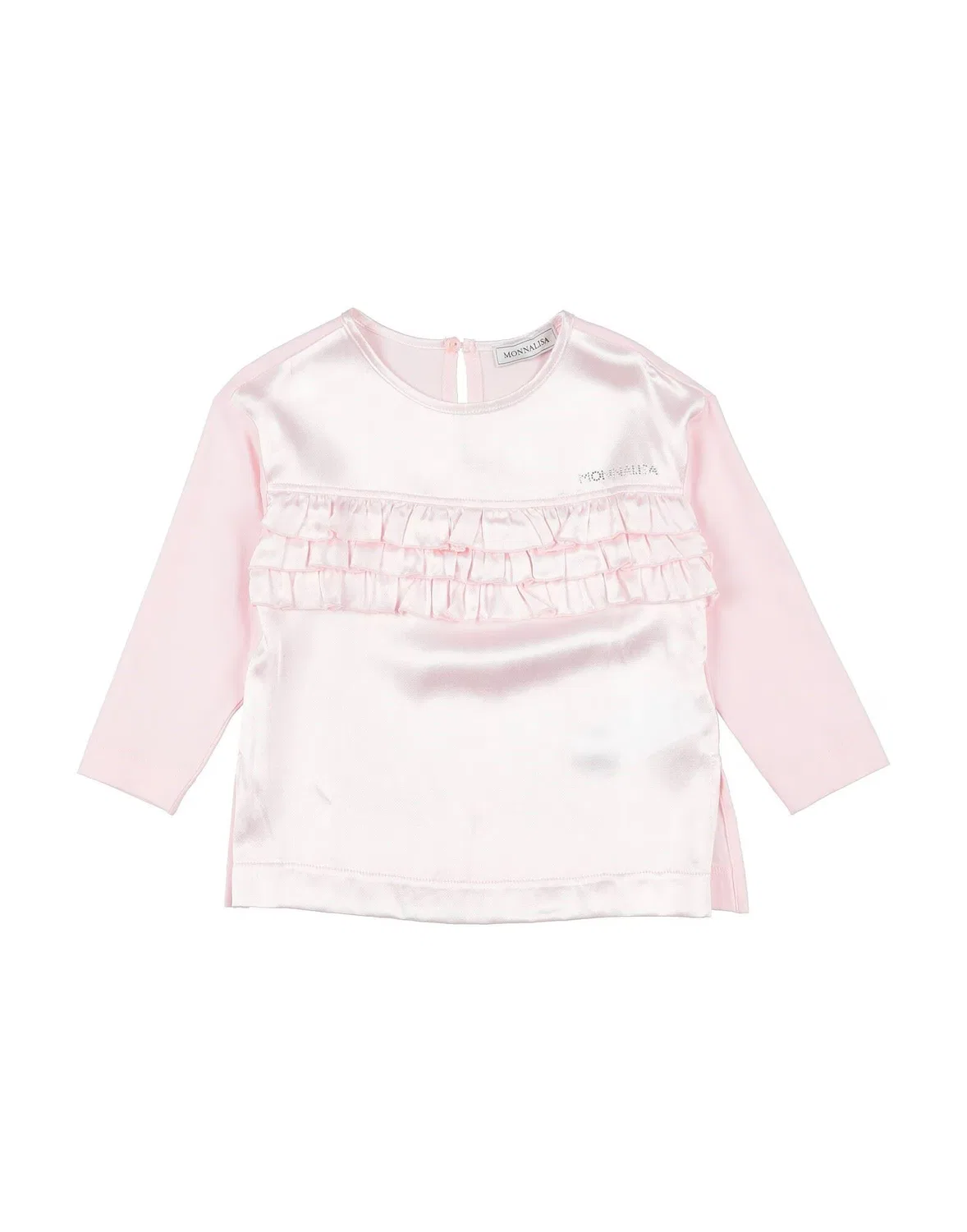 Детский топ с длинным рукавом Monnalisa, Light Pink