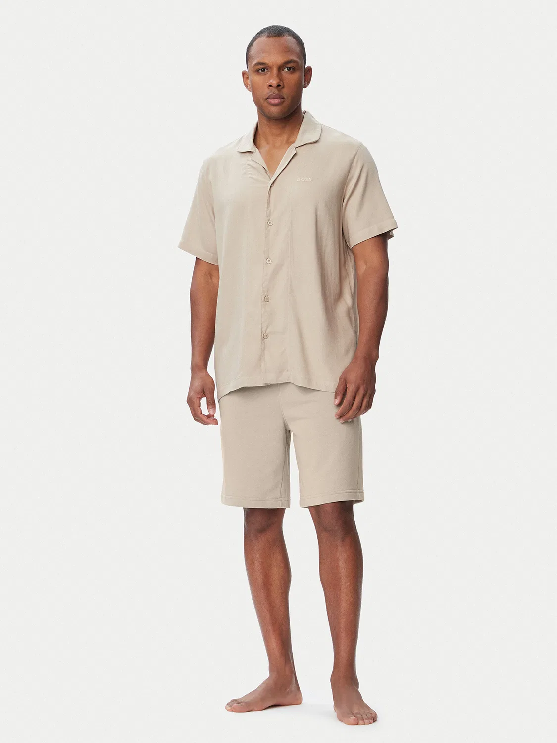 Мужская рубашка стандартного кроя Fresh Shirt Boss, светло-бежевый — фото 2