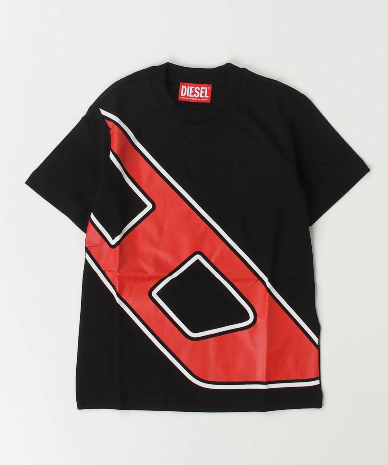 Детская футболка с коротким рукавом DIESEL KIDS, Черный — фото 2