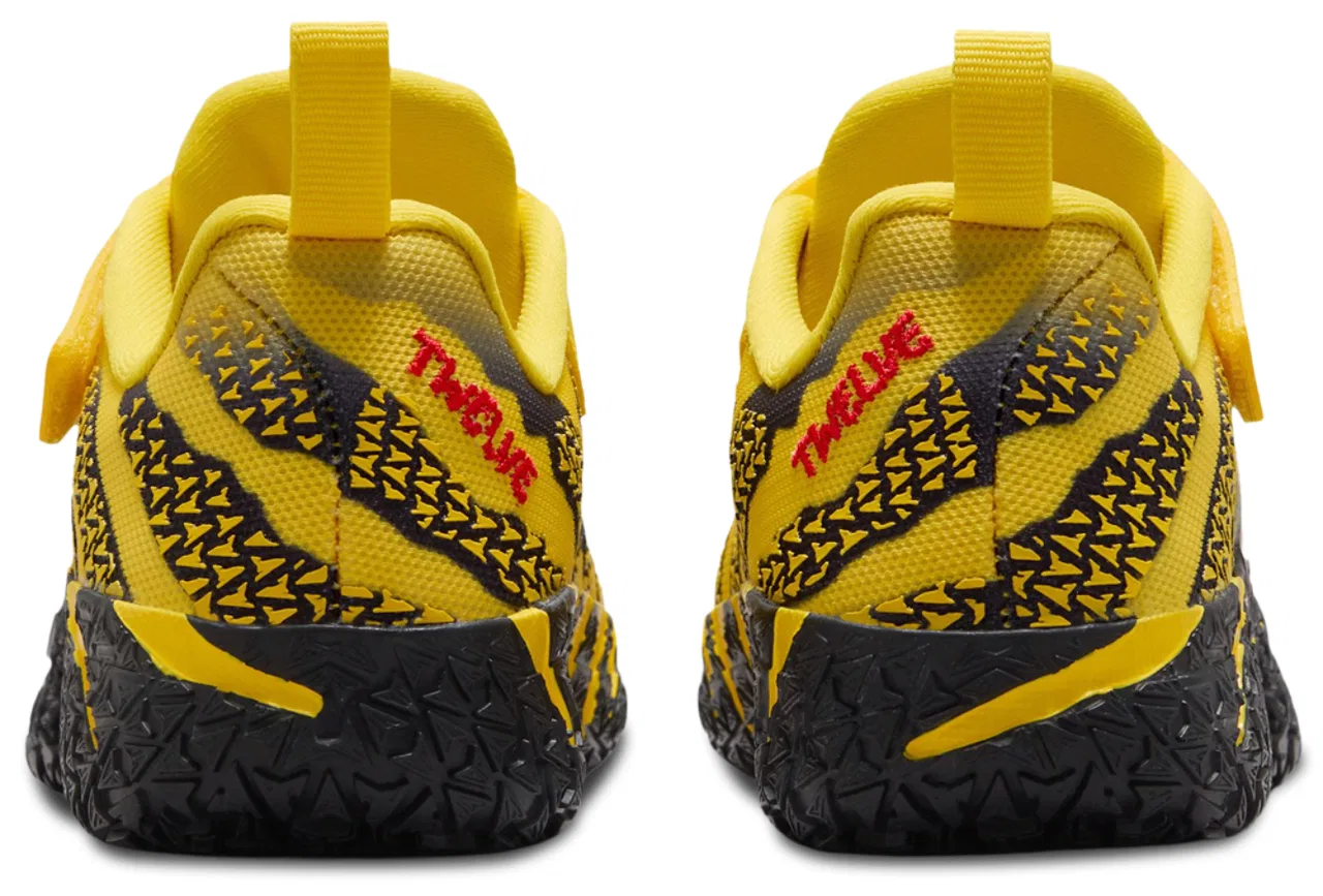 Баскетбольные кроссовки для мальчиков Ja 3 Nike, цвет Tour Yellow/University Red/Black — фото 3