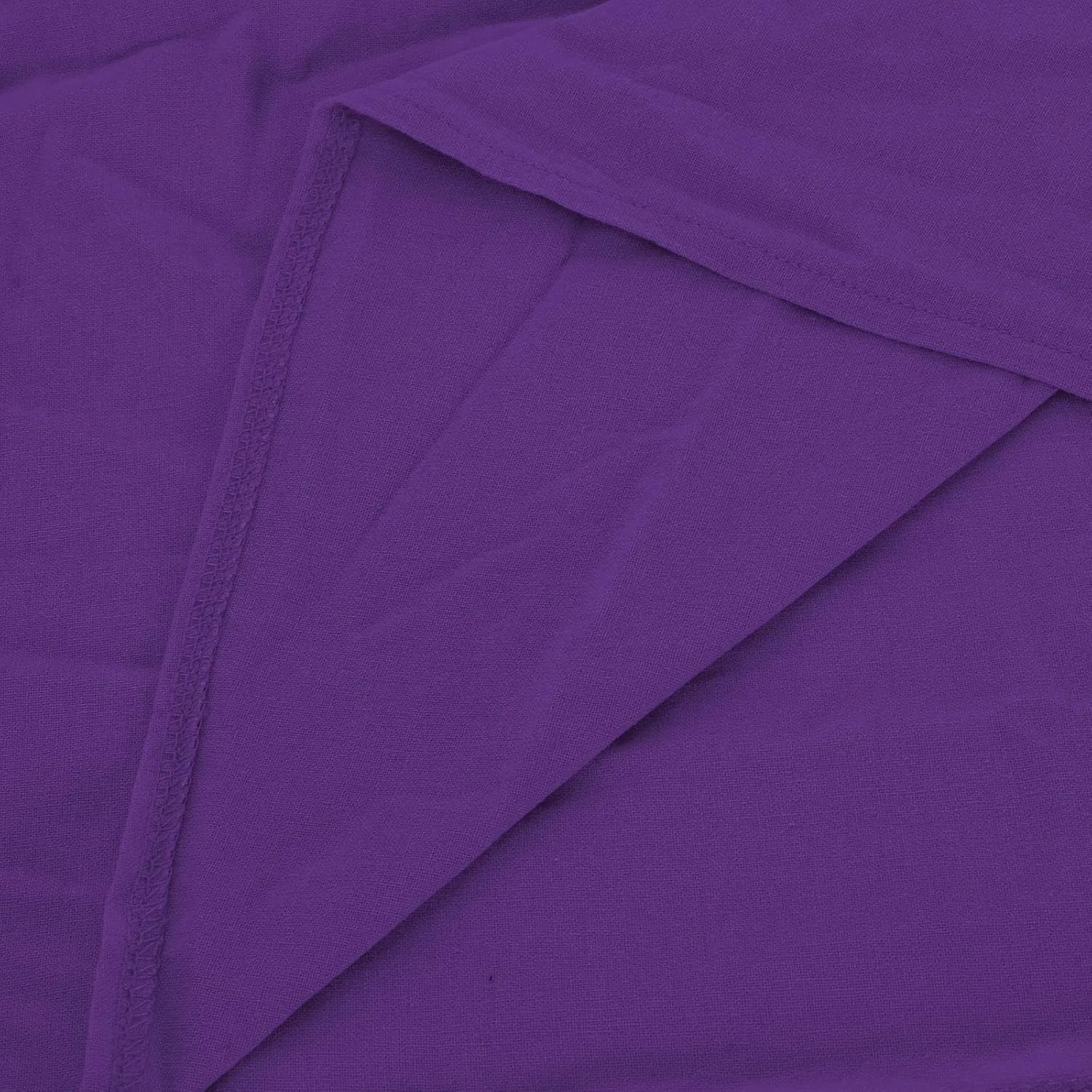 Женское свободное макси-платье без рукавов Linen Dress, Purple — фото 3