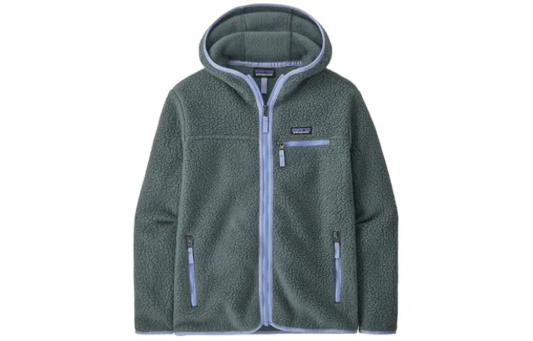 Женская флисовая куртка с капюшоном Patagonia, Nouveau Green/NUVG