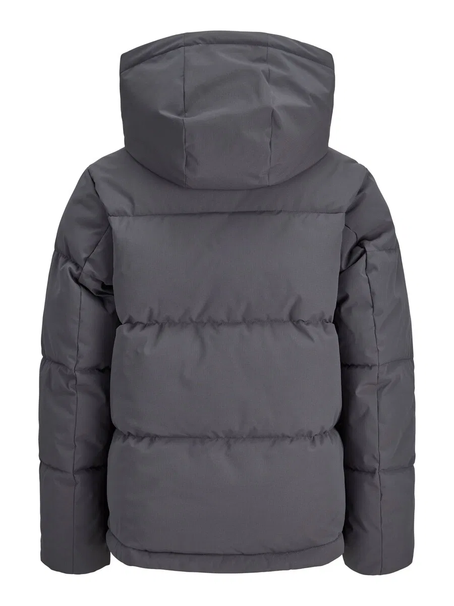 Детская куртка Jack & Jones Junior для межсезонья, цвет «камень» — фото 2