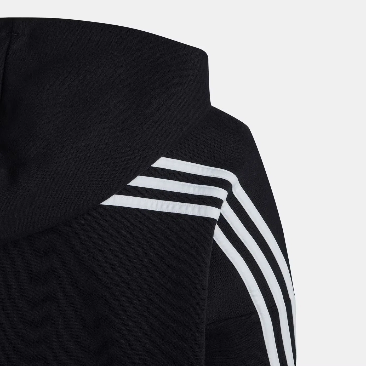 Худи на молнии с полосами Future Icons Adidas, черный — фото 3
