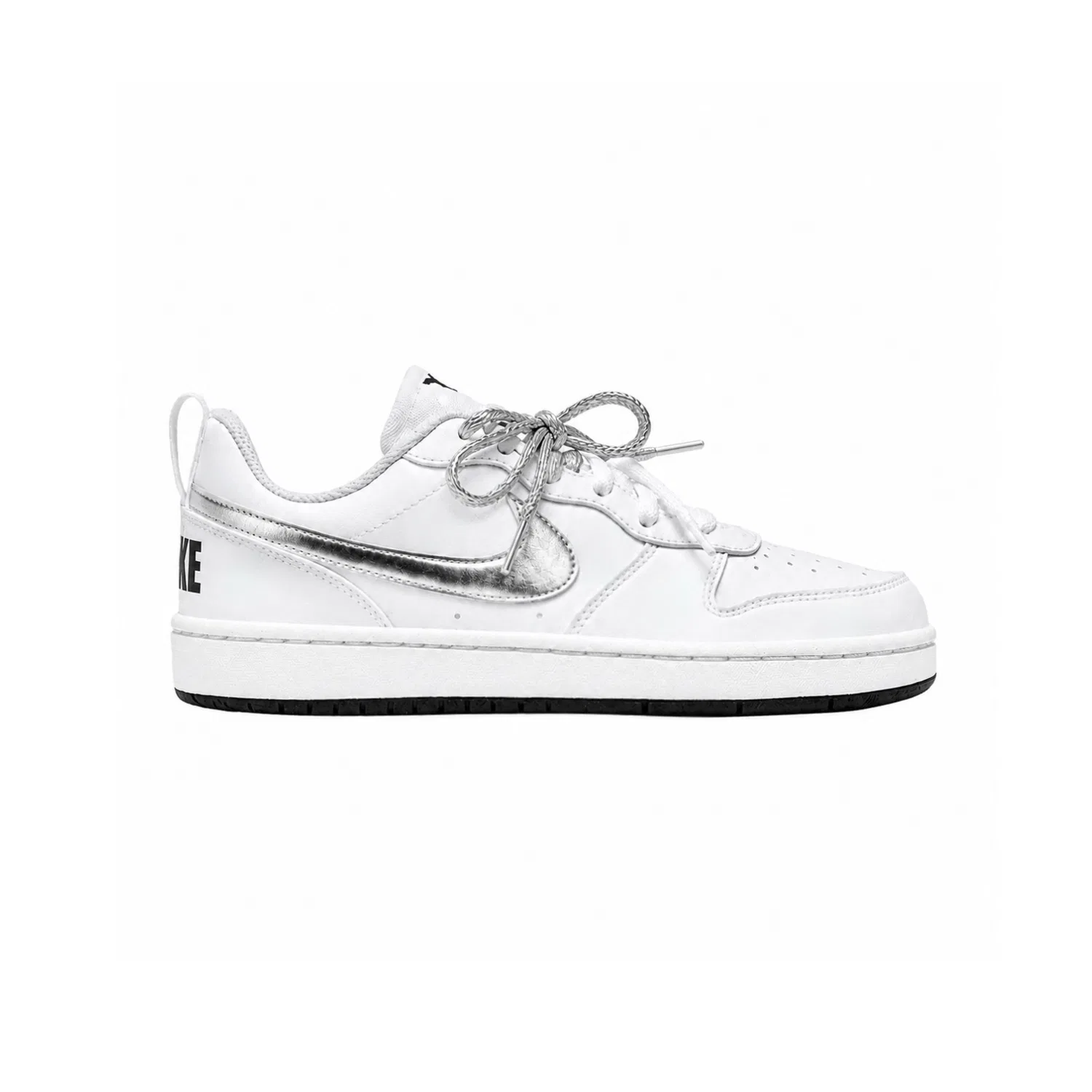 Кроссовки для скейтбординга Court Borough, Nike, White Silver — фото 4