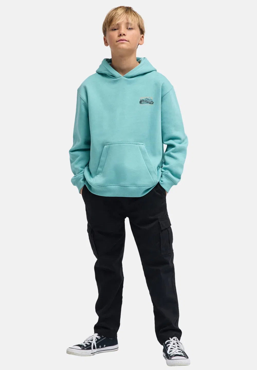 Одежда Jungen 8-16|внешний слой ebbsf00150 - толстовка Billabong, Ght
