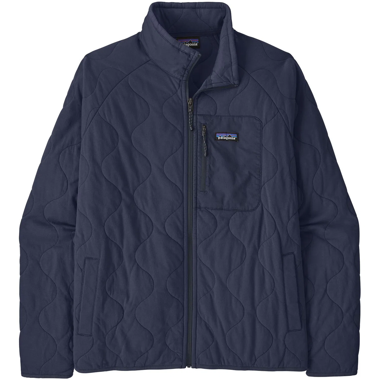 Куртка утепленная стеганая с длинным рукавом Daily Quilted Insulated Patagonia, New Navy