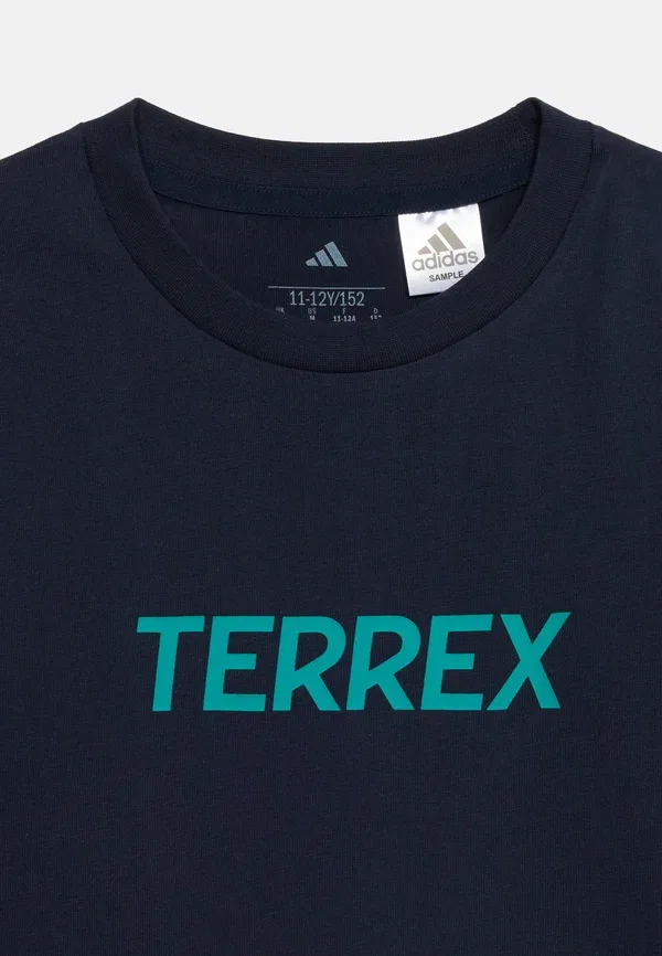 Футболка с логотипом, унисекс, спортивная футболка с коротким рукавом Adidas Terrex — фото 4