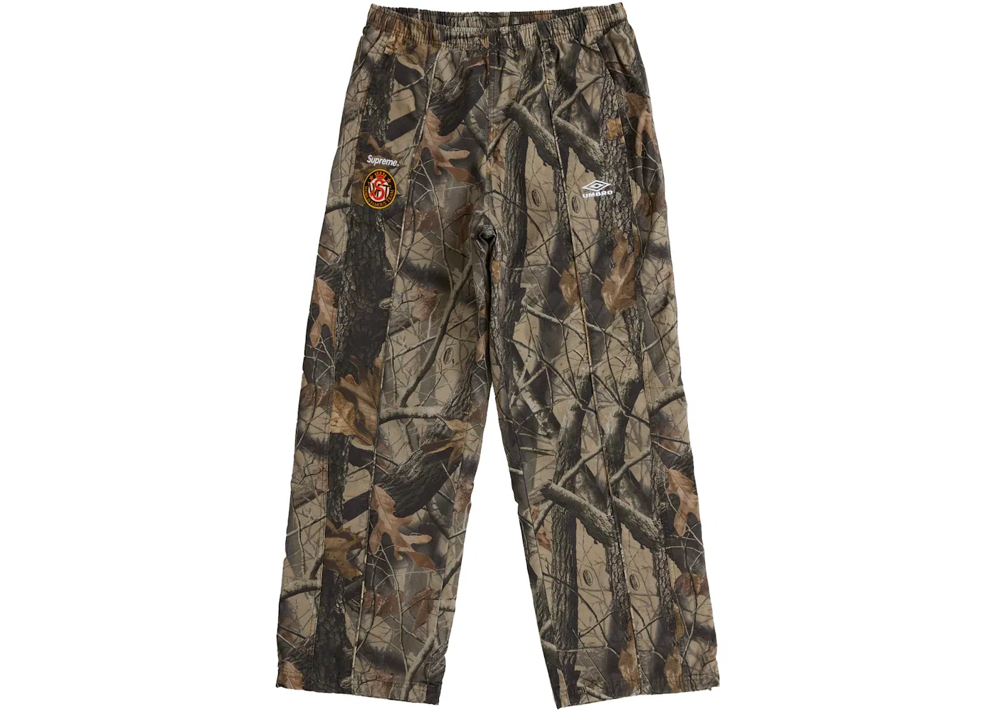 Мужские спортивные штаны с принтом камуфляж Pant (SS26) Supreme, Realtree Hardwoods Camo